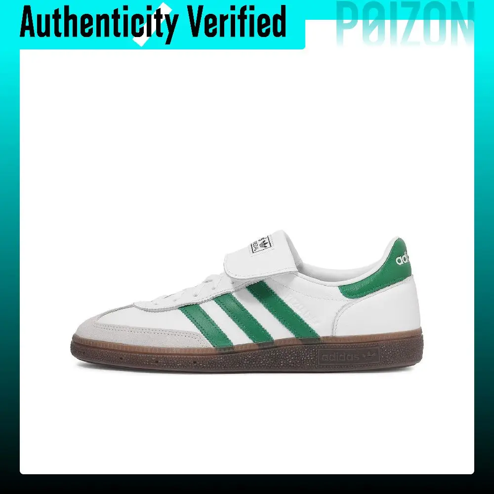 Adidas Originals HANDBALL SPEZIAL Skate Shoes Unisex Low-top White Green IH0368