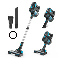 INSE Cordless Vacuum Cleaner, 20KPa Stick Vacuum up to 40min Runtime, 6-in-1 Cordless Stick Vacuum for Household Cleaning