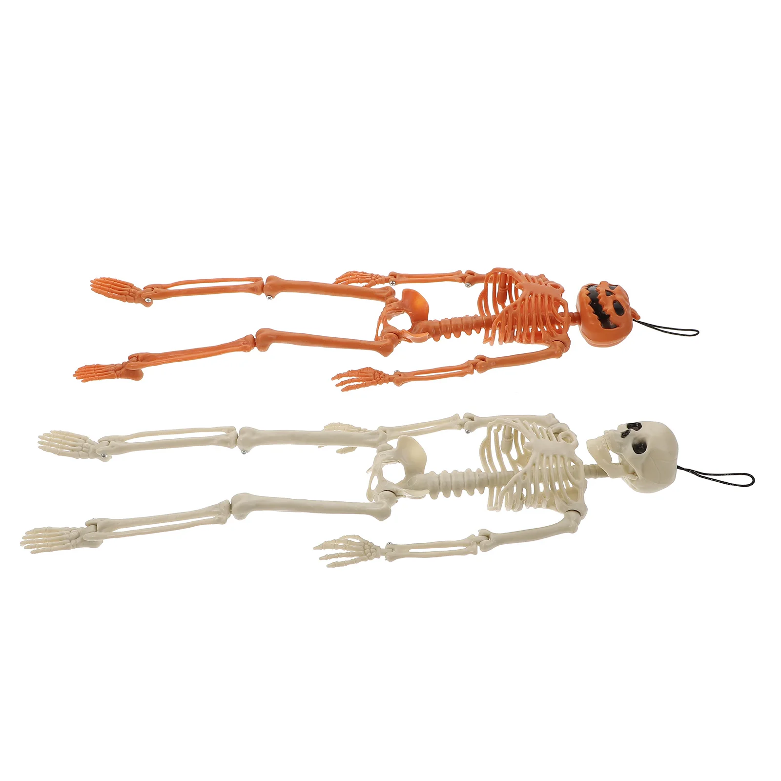 

2pcs Halloween Prank Halloween Decor Creative Prop Party Fake Model Bones Creative Prop Layout Decor