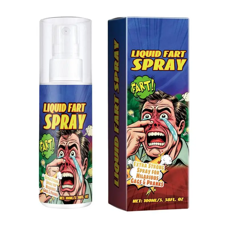 

Fart Spray 100ml Funny Gags & Practical Jokes Extra Strong Stink Spray Smelly Great Pranks Game Game For Boys And Girls Safety