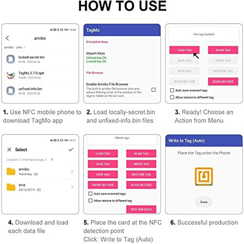 بطاقة NFC 215، بطاقات NTAG215 NFC المستديرة NFC 215 بطاقة متوافقة مع الهواتف المحمولة والأجهزة التي تدعم TagMo NFC