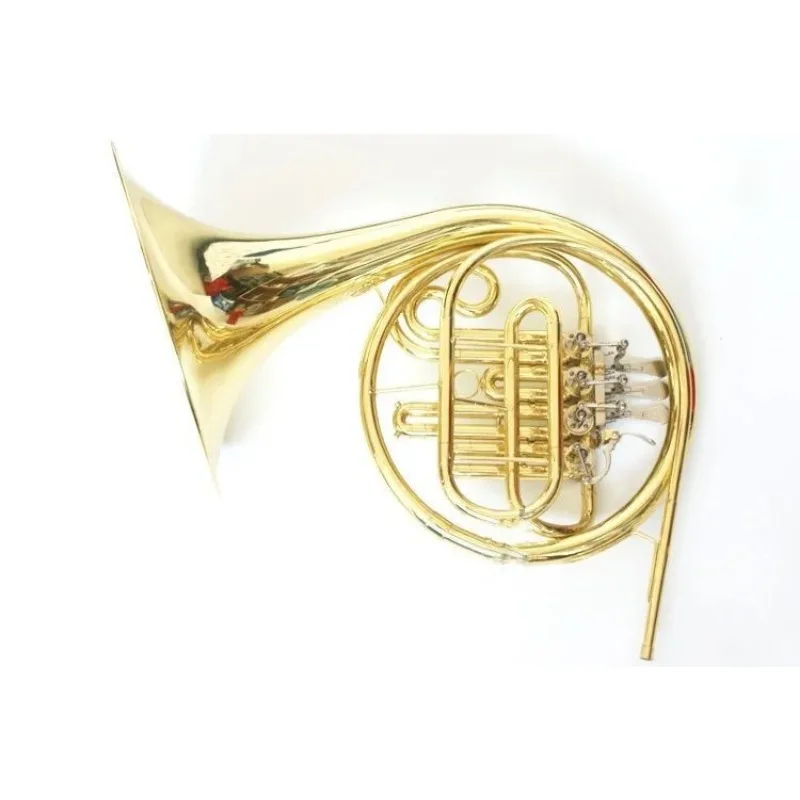 Single-Row Bb French Horn Brass Band Performance Instrument For Adults Beginners