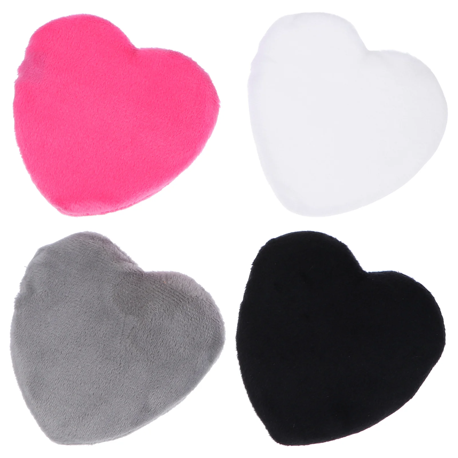 

4Pcs Heart Shape Cotton Powder Puff Soft Makeup Tool for Face Body Loose Foundation Cotton Makeup Puff