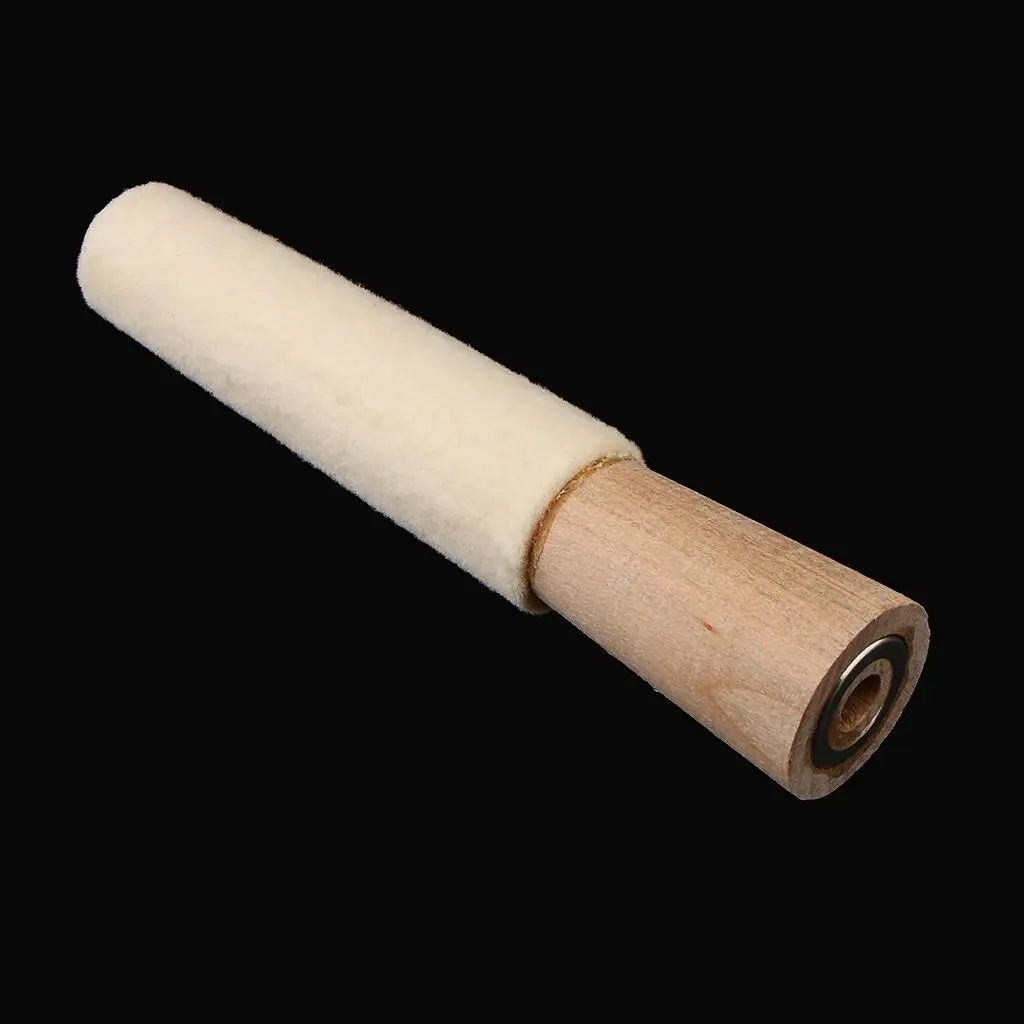 Ring Felt Polishing Mop Jewelry Tool Equipment Wood Mandrel for Jewelry Polishing Machine and Kit