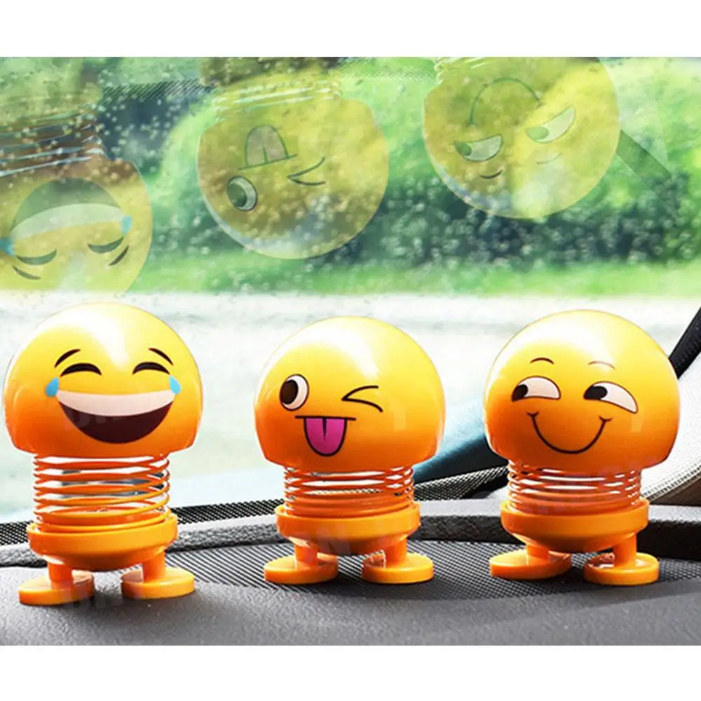 Funny Shaking Head Doll Small Ornaments Lovely Car Accessories Interior Doll Creative Car Toys Car Decoration Accessories