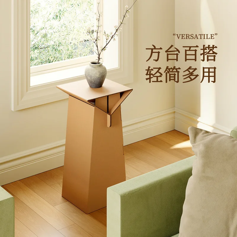 Eighteen-Piece Corrugated Cardboard Display Stands, Exhibition Stands, Shelves, Display Cabinets, Center Island Product Display