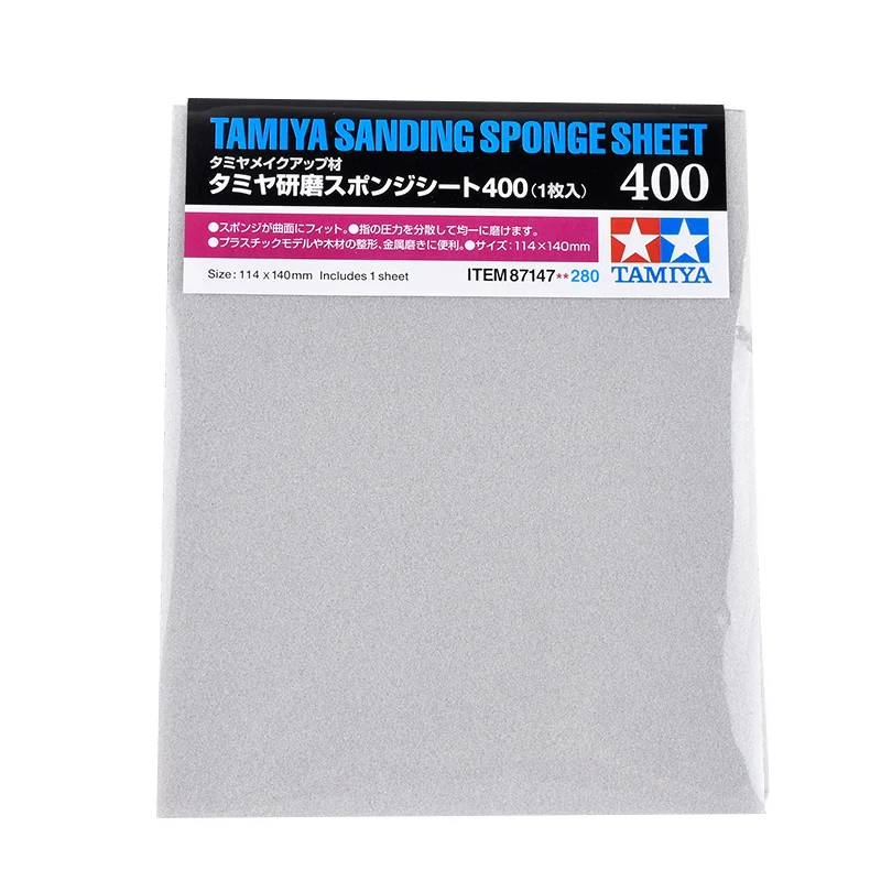 Tamiya 87161-87171 Abrasive Grinding Sanding Polishing Sponge Sand Paper Car Doll DIY Handcraft Scale Military Building Tool