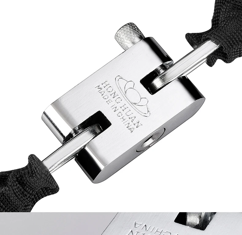 Extended and bold outdoor waterproof and rust proof chain door and car lock