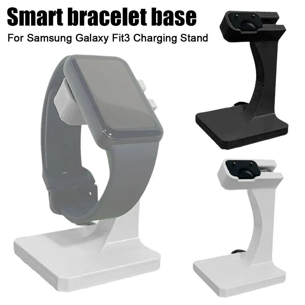 Voor Samsung Galaxy Fit3 Smart Armband Oplader Opbergbasis Draadloze Fast Watch Oplader Dock Base 3d Print Accessoires