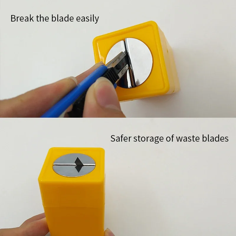 Barber Shop Blade Disposal Case Storage Box for Knife Paper Vinyl Film Wrapping Cutter Cutting barber shop accesorios