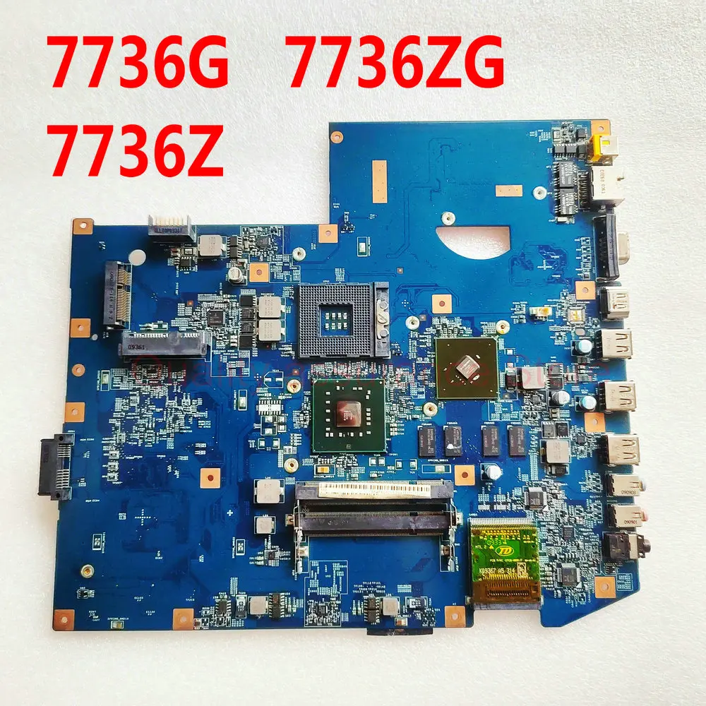 09242-1M For ACER Aspire 7736G 7736ZG 7736Z 7736 Laptop Motherboard 48.4FX01.01M Mainboard JV71-MV G210M 512M DDR2 PM45