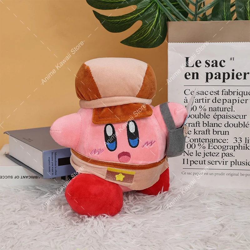 15 Stili Kawaii Star Kirby Peluche Carino Nuoto Kirby Pane Kirby Fragola Kirby Pupazzo di neve Kirby Bambola Regalo di compleanno per bambini