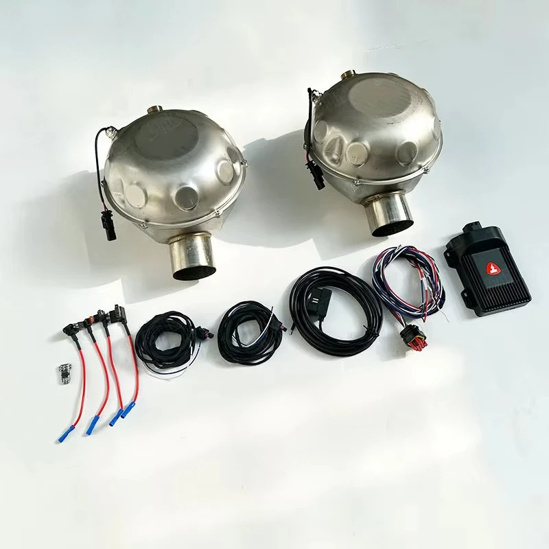 JTLD Performance Exhaust System Electronic Active Exhaust Sound Booster Pro Two Speaker Kits Drums Smartphone Controller For Car