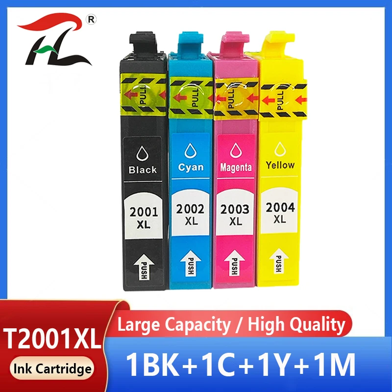 CSD For Epson T2001 T2002 T2003 T2004 Ink Cartridges T200 For Workforce WF 2510 2520 2530 2540 XP-100 XP 200 300 310 400 printer