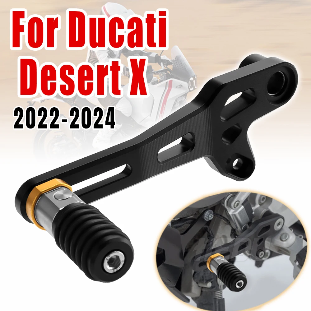 

Motorcycle Gear Selector Adjustable Folding Gear Shifter Shift Pedal Lever Replacement For Ducati Desert X DesertX 2023 2024