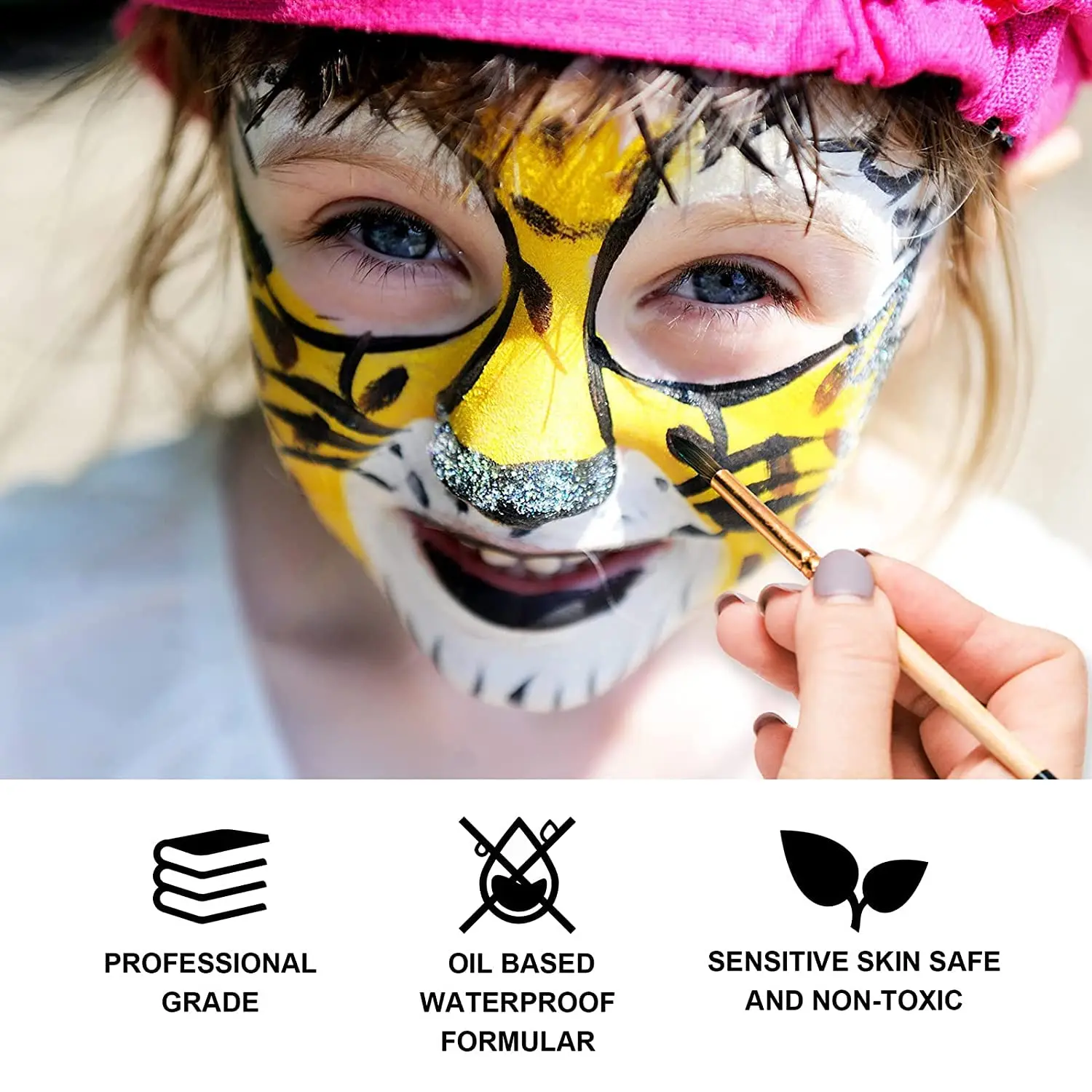 12 Color Face Paint Body Paint Oil Painting Facial Paint Professional Pigment Palette In Halloween Party Makeup image 6