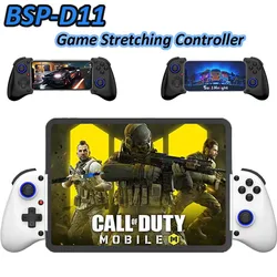 D11 Game Controller For SWITCH/Android/Apple IOS PC Joysticks Wireless Gamepad for PS3/PS4 Telescopic Joystick for Mobile Phone