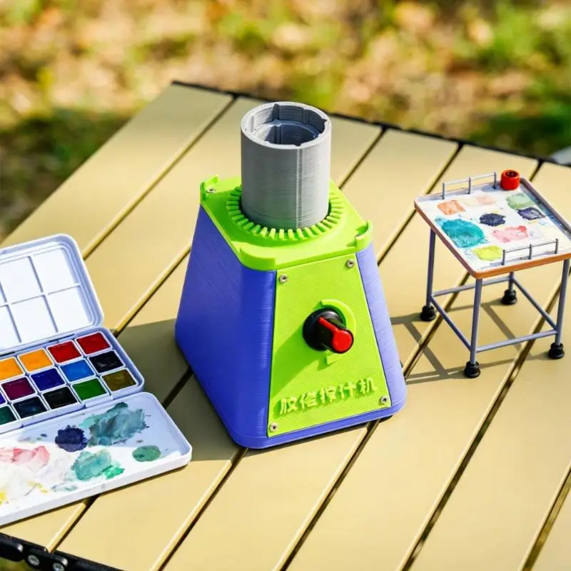 

Электрический шейкер для краски, эксцентриковая конструкция для равномерного смешивания, совместимые бутылки с краской диаметром