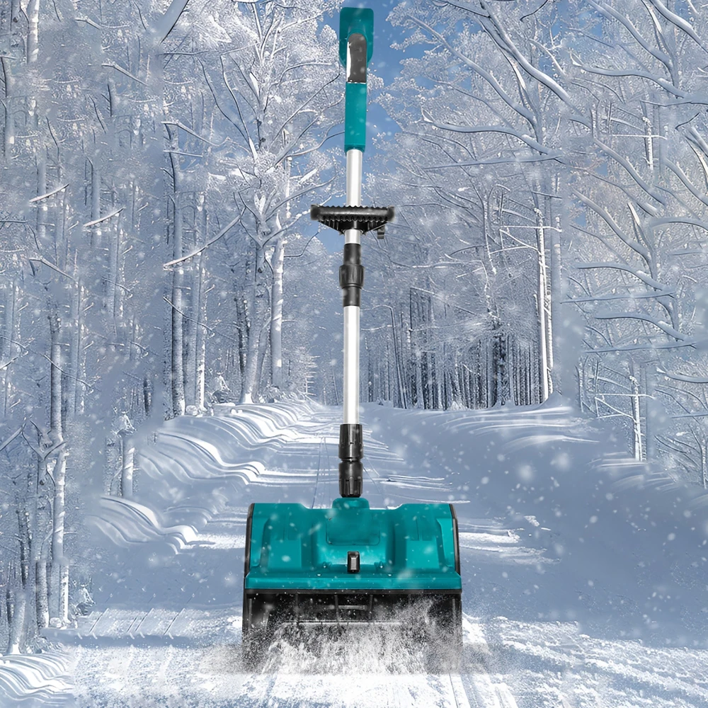 Winter Cordless Electric Snowplow For Makita Battery (No Battery) Lithium-ion Snow Sweeper Household Snow Shovel Courtyard