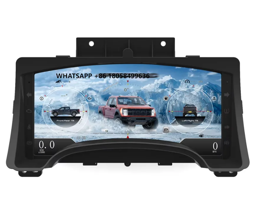 

Digital Dashboard Panel Virtual Cluster CockPit LCD Speedometer for Ford F150