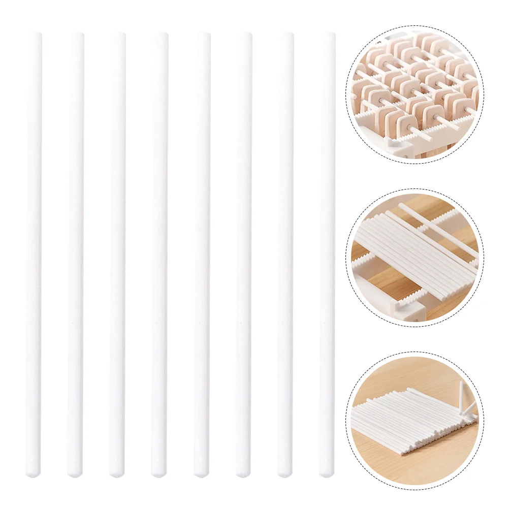 

8 Pcs Hanging Stick Kiln Tool Kit Tools Supplies Pottery Burning Sticks White Rods