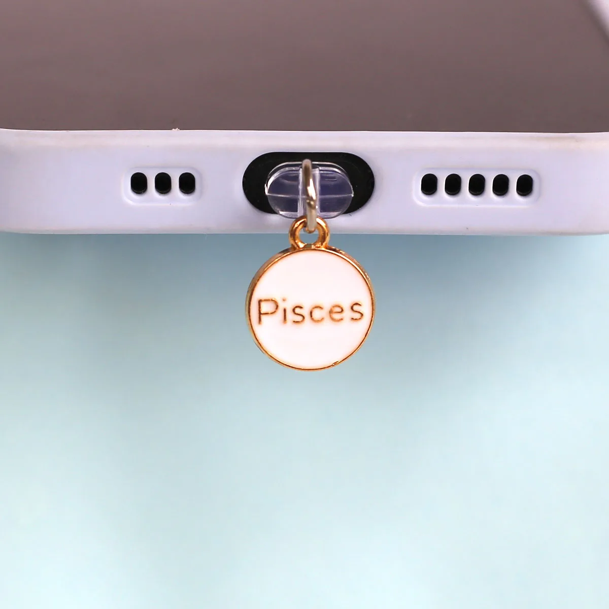 Handy-Staubschutz-Anhänger für die zwölf Sternzeichen, Handy-Zubehör-Dekoration für iPhone 5-14, Staubschutz-Anhänger – Detail 21