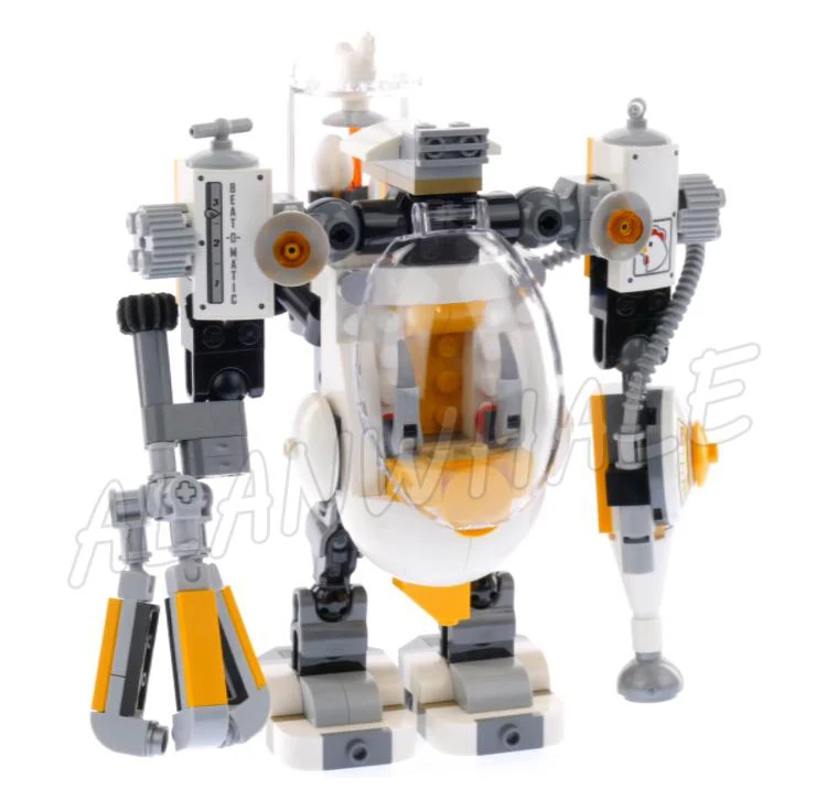310pcs Super Fighter Mech Food Fight Condiment King Food-firing Attacks 10879 Building Kits toy Compatible With Bricks