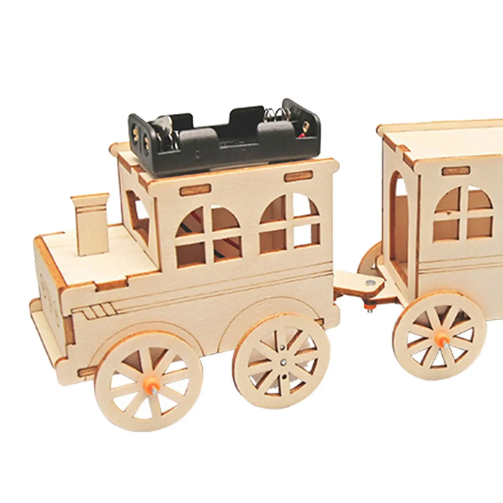 Small Train Model Kits Brain Teaser Stem Building Kits Kids Adults Gift