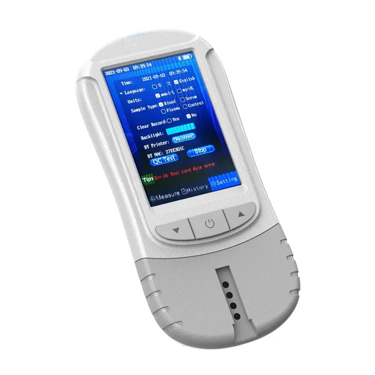 Home Care Clinic Family Doctor Medical Equipment Handheld Dry Biochemical  Portable Biochemistry Testing Device