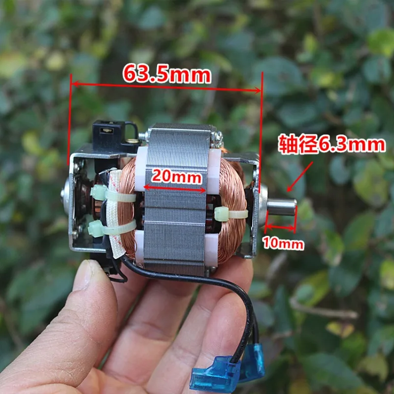 220V Clockwise Single-phase Series Motor 11000 Rpm Mixer Meat Grinder Accessories AC Motor