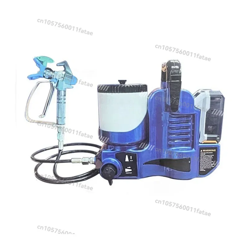Waist Pack Lithium Battery Handheld Spraying Machine, Paint Coating, High-pressure Airless Charging, Convenient Plunger