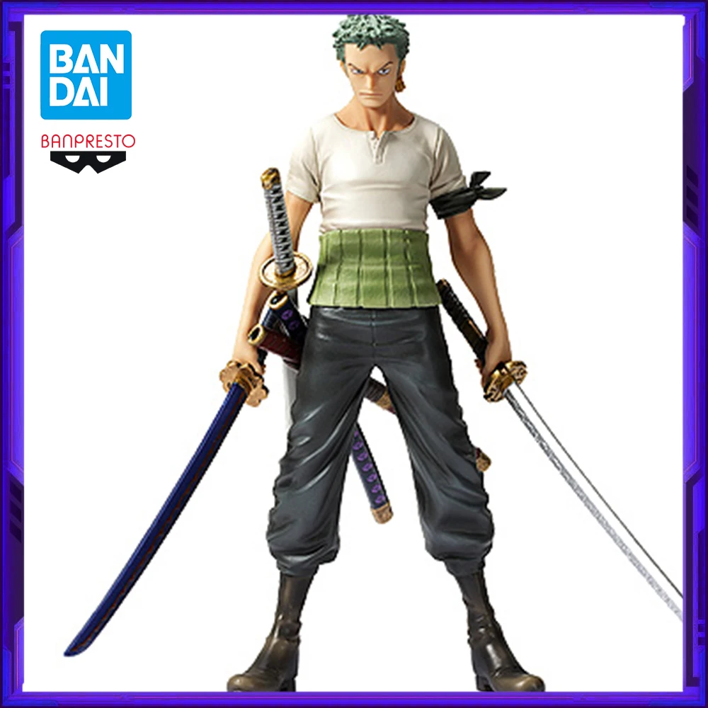 In Magazzino Bandai Originale Banpresto ONE PIECE DX Roronoa Zoro Yasopp Anime Action Figure Modello Figure Giocattoli
