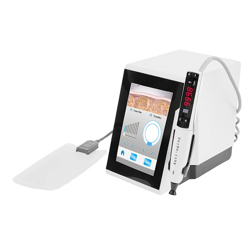 Oogbehandeling Instrument Lifting Aanscherping Instrument Oogzakken Behandeling voor het verwijderen van rimpels Donkere kringen Kraaien Voeten 10MHz