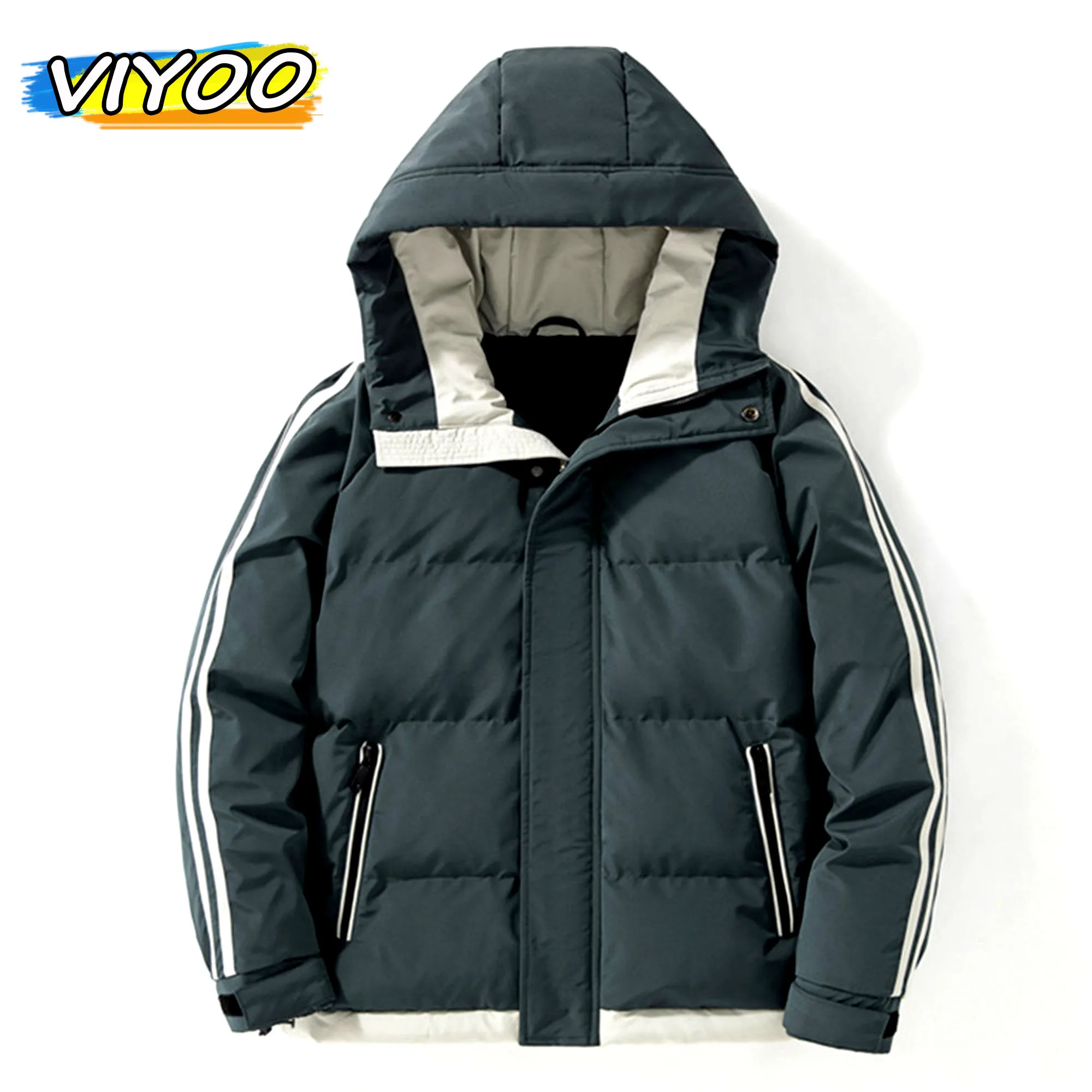 

Men's 5xl Oversized Down Coat Parkas Winter Jacket Overcoat For Men Quality Hooded Warm Autumn Clothing