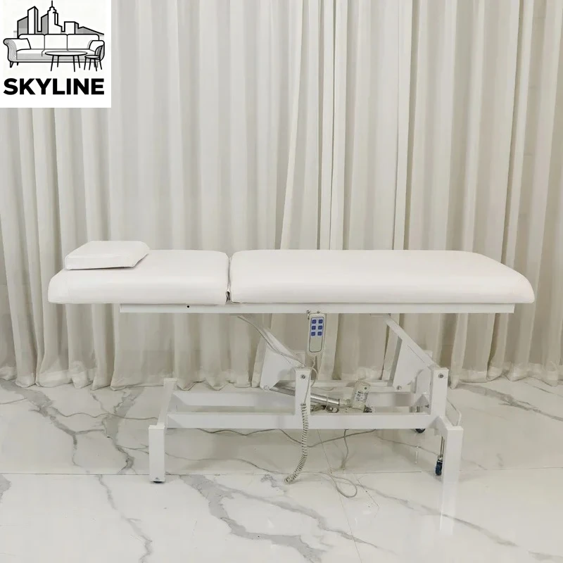 

Light Luxury Single /Double Motor Electric Massage Bed Beauty Salon Therapy Beds Lash Bed Multi-functional Lifting Massage Table