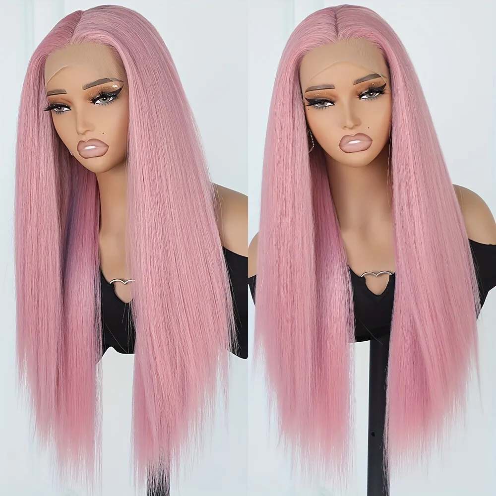 Рисунок 2 - Розовый цвет, длинные прямые волосы