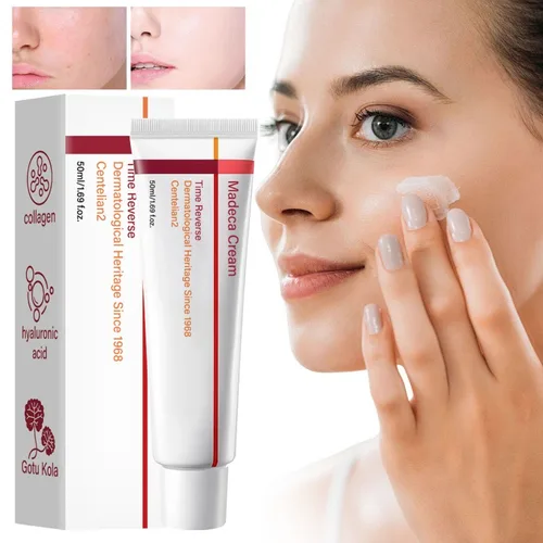 Madeca Cream Time Reverse Advanced Crema nutritiva de absorción rápida, hidrata, reduce las arrugas, antienvejecimiento, cuidado de la piel coreano