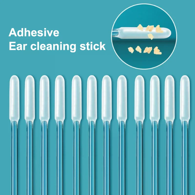 /YOV/Sticky Ear Digger Double Head Ear Digging Tool Not Hurt Ear Digging Spoon Ear Care Ear Wax Cleaning Special Tool 24Pcs/bag