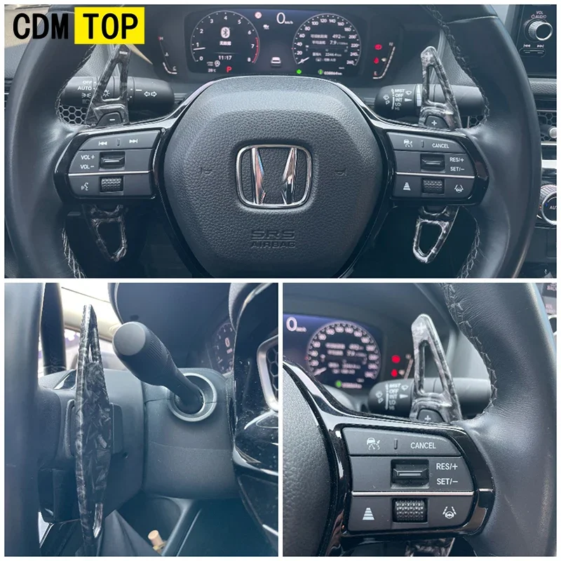 FOR Honda CIVIC FE paddle shift CIVIC FE 2022-2024 11th CIVIC 2023 CRV steering wheel paddle shift extension accessories