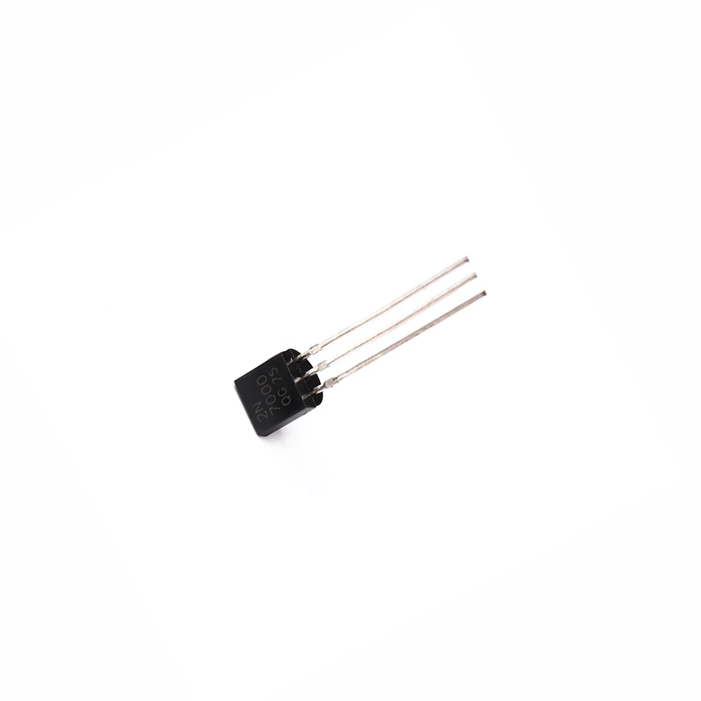 20 Pçs/lote 2N7000 N7000 TO92 60 Volts N-canal de Sinal Pequeno MOSFET Transistor 0.3A 60 V A-92 Original Novo Chipset de Boa Qualidade