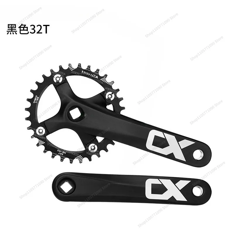 For Bicycle Square Hole Crank Positive and Negative Teeth 104BCD Modified Single Disc Dental Disc 8/9/10/11 Speed