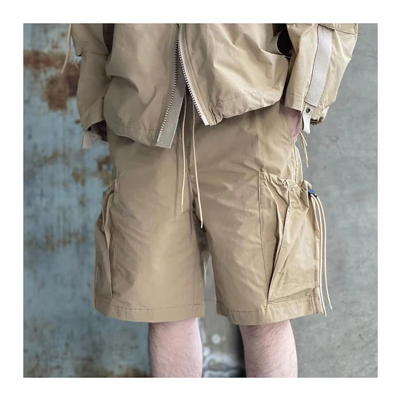 

N.HOOLYWOOD Test Pocket Shorts функциональные водонепроницаемые карманные рабочие шорты