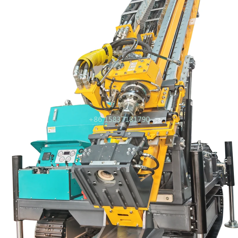 Hydraulic Crawler Drilling Rig Multifunctional Mining Air Core Drill Rig Sample Trailer Mounted Geological Core Drilling Rigs