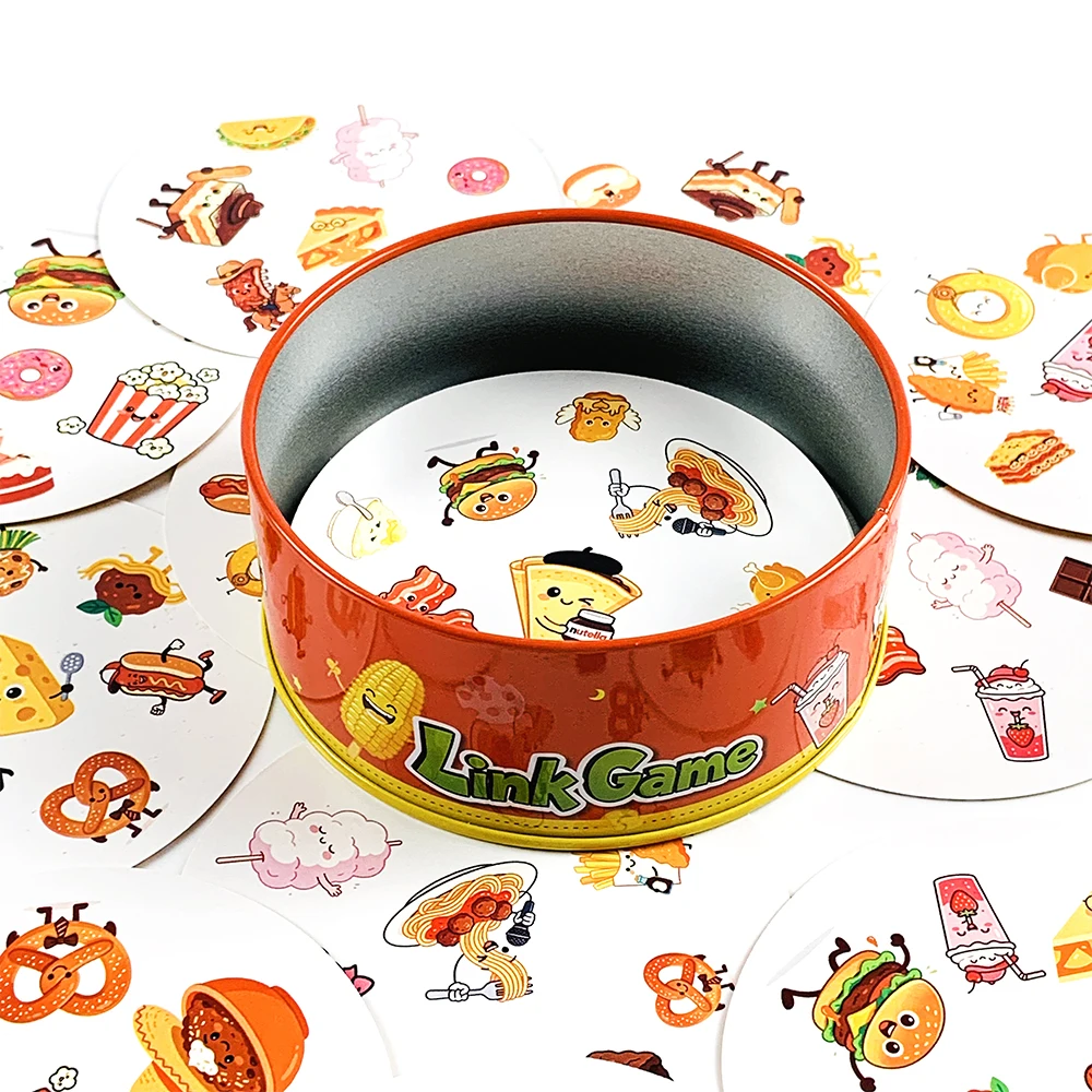 Metal Box Card Game Food Party - Party Games Box 评论和价格