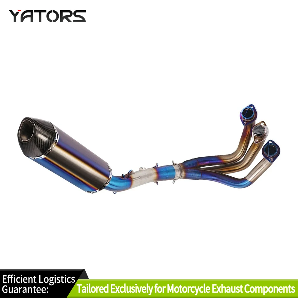 

Exhaust Systems For Yamaha MT09 FZ09 14-20 Exhaust Front Header Link Pipe Connecting Full System Exhausts Pipes