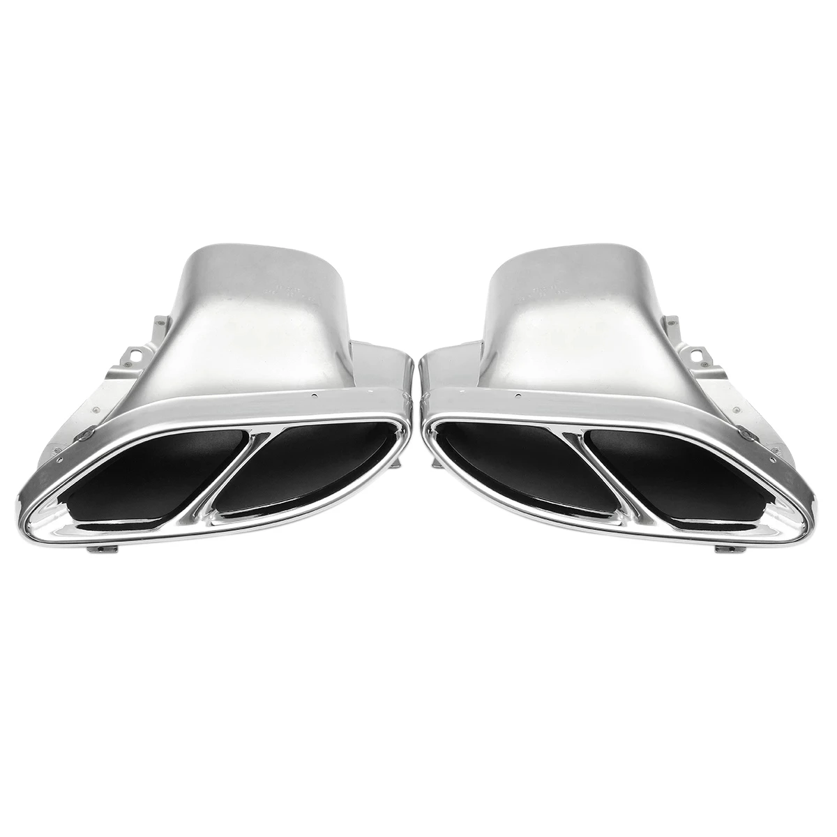 

Pair Car Rear Exhaust Muffler Pipe for Mercedes Benz W205 C-Class 2015+ Car Accessories