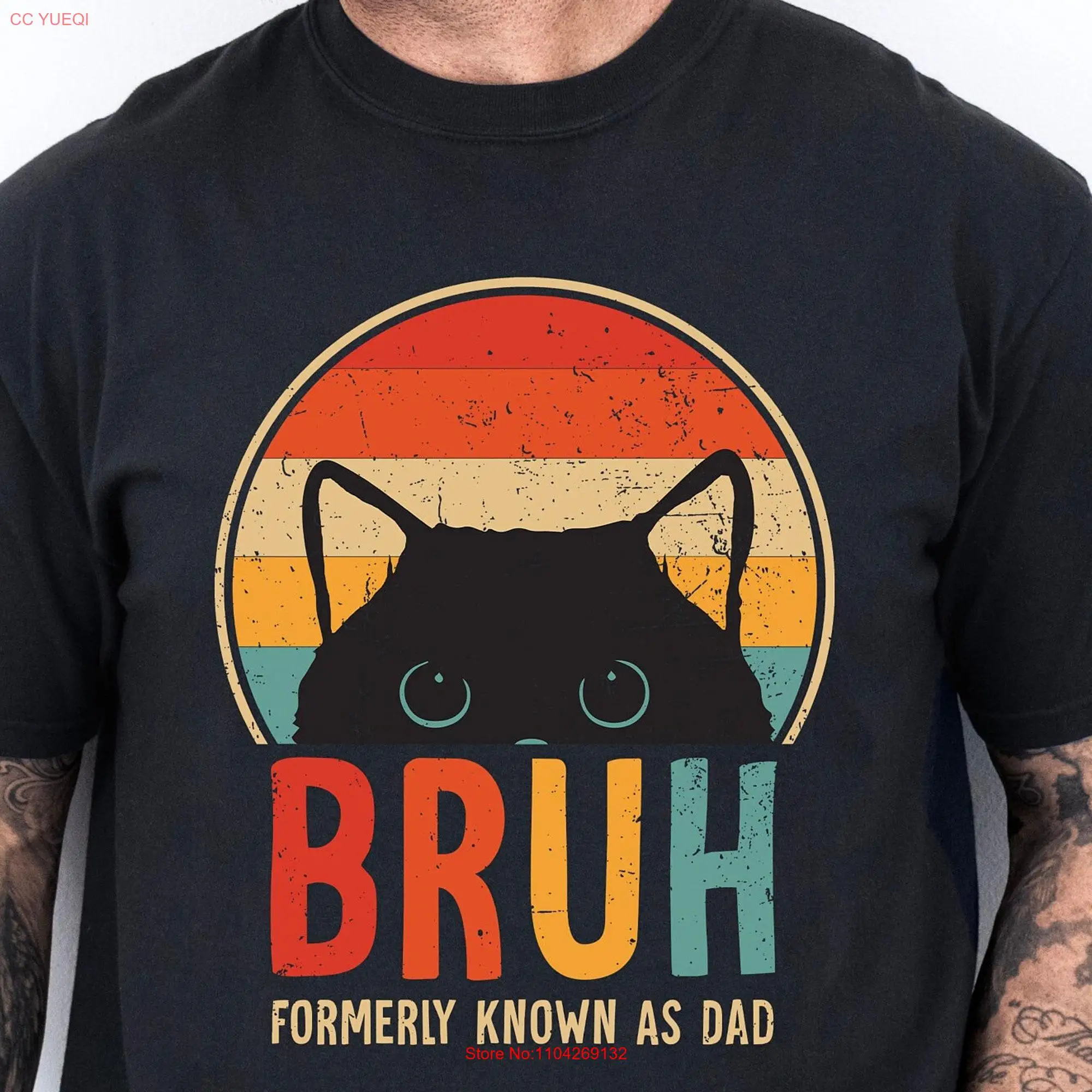 Bruh Formerly Known As Dad T Shirt Father Day Funny Dads Quotes and Kids Jokes long or short sleeves