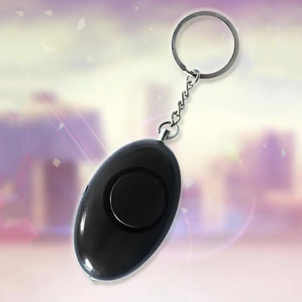Chaveiro de alarme de segurança pessoal para mulheres Mini ovo, proteção de segurança anti-ataque, alarme de emergência, alerta escolar, crianças