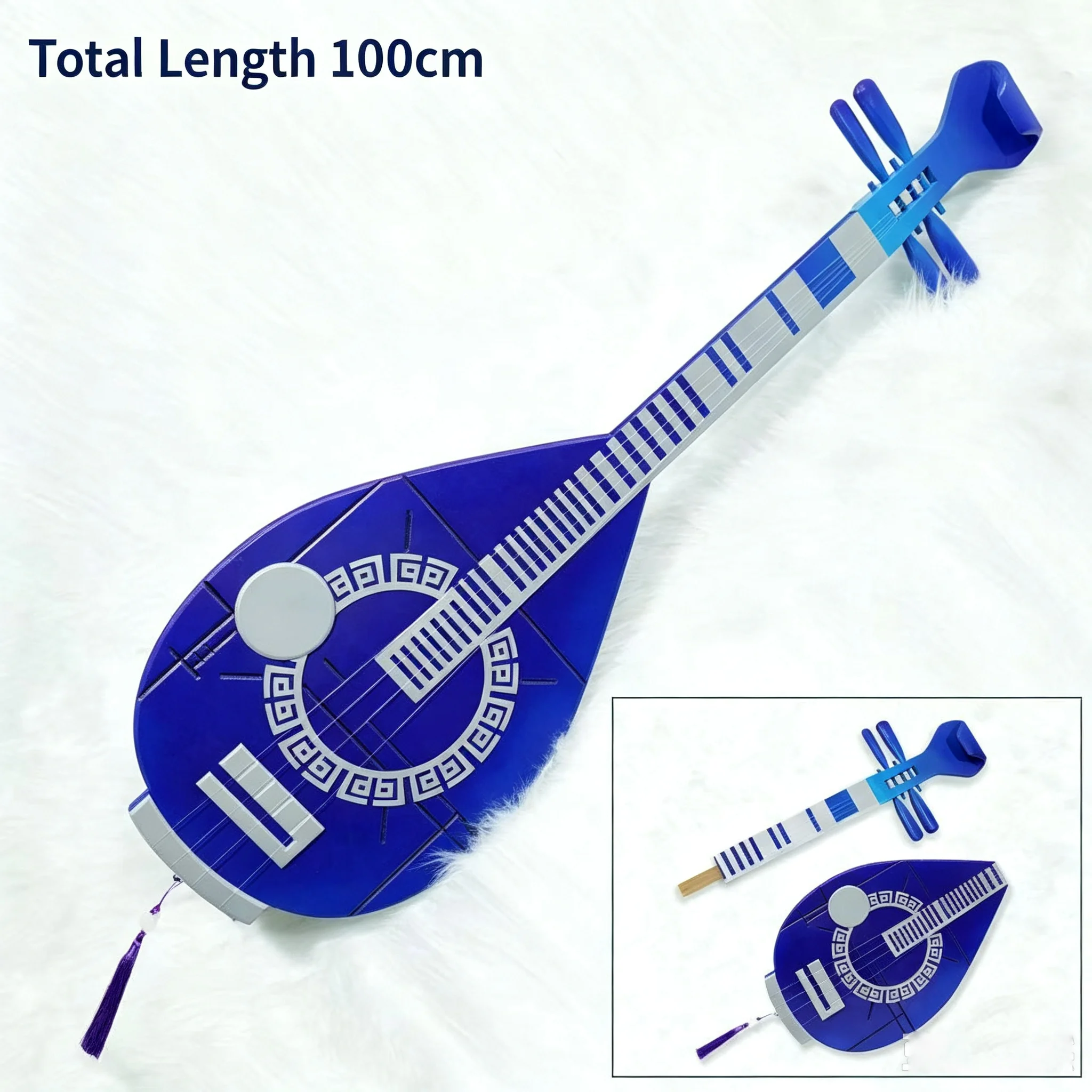 Jun Cos Pipa Weapons Prop Game Arknights Cospaly Prop Handmade Role Play Halloween Christmas Fancy Party Costume Accessories