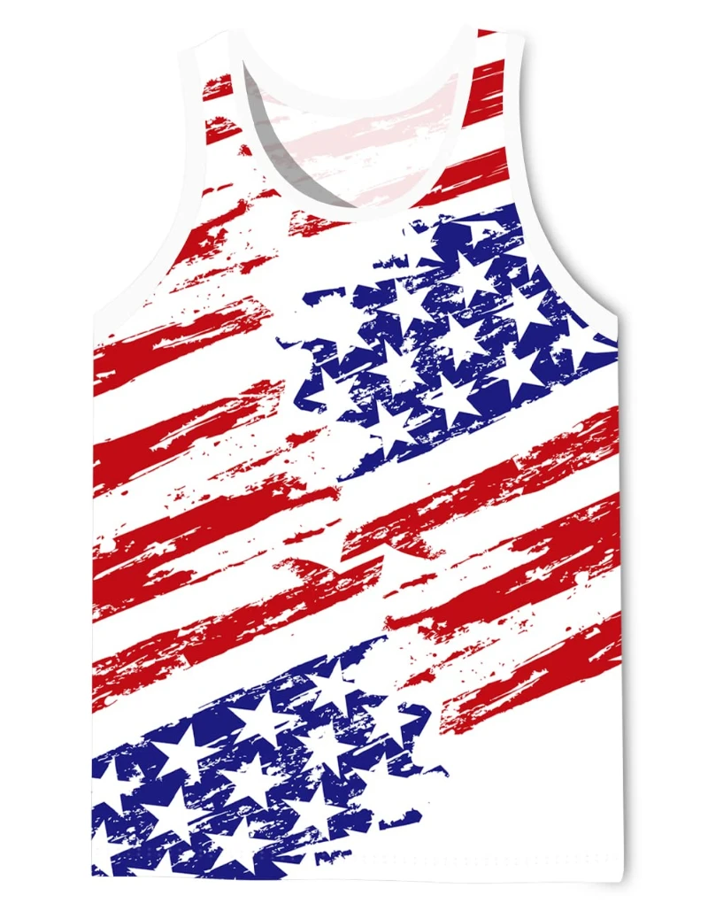 

Men's 3D Tank Tops Summer Casual Novelty Sleeveless Shirt Unisex Colorful Graphics Top Tees Shirt Y2k Men Basketball Vest Tops
